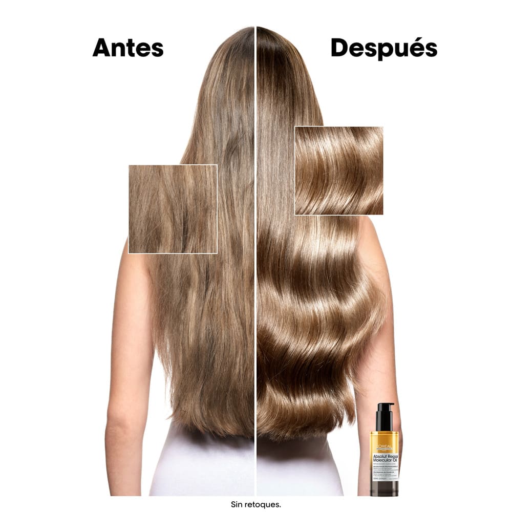 ACEITE BIFÁSICO ABSOLUT REPAIR MOLECULAR (ACEITE BIFÁSICO PARA CABELLO DAÑADO)
